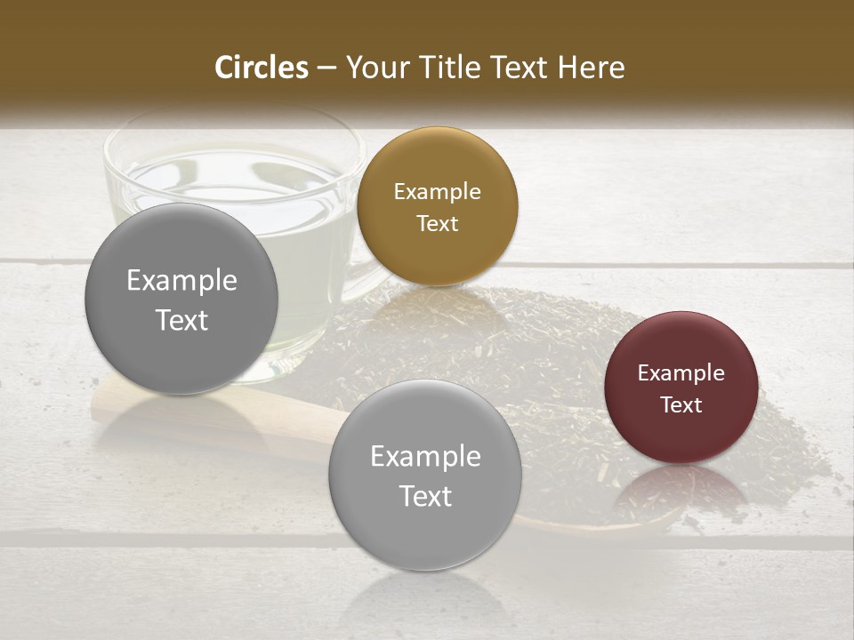 Caucasian Standing Woman PowerPoint Template