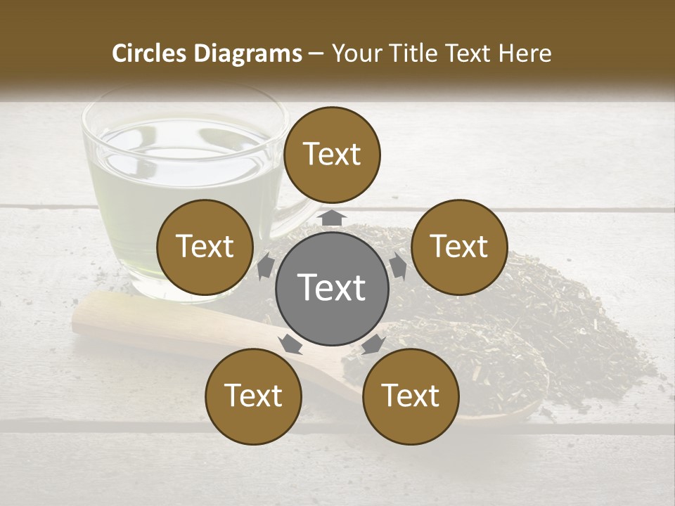 Caucasian Standing Woman PowerPoint Template