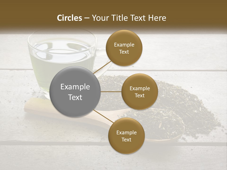 Caucasian Standing Woman PowerPoint Template