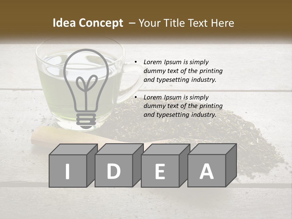 Caucasian Standing Woman PowerPoint Template