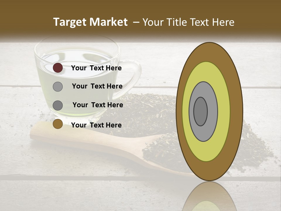 Caucasian Standing Woman PowerPoint Template