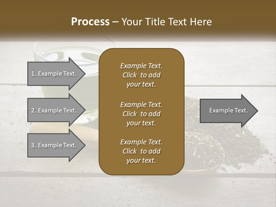 Caucasian Standing Woman PowerPoint Template