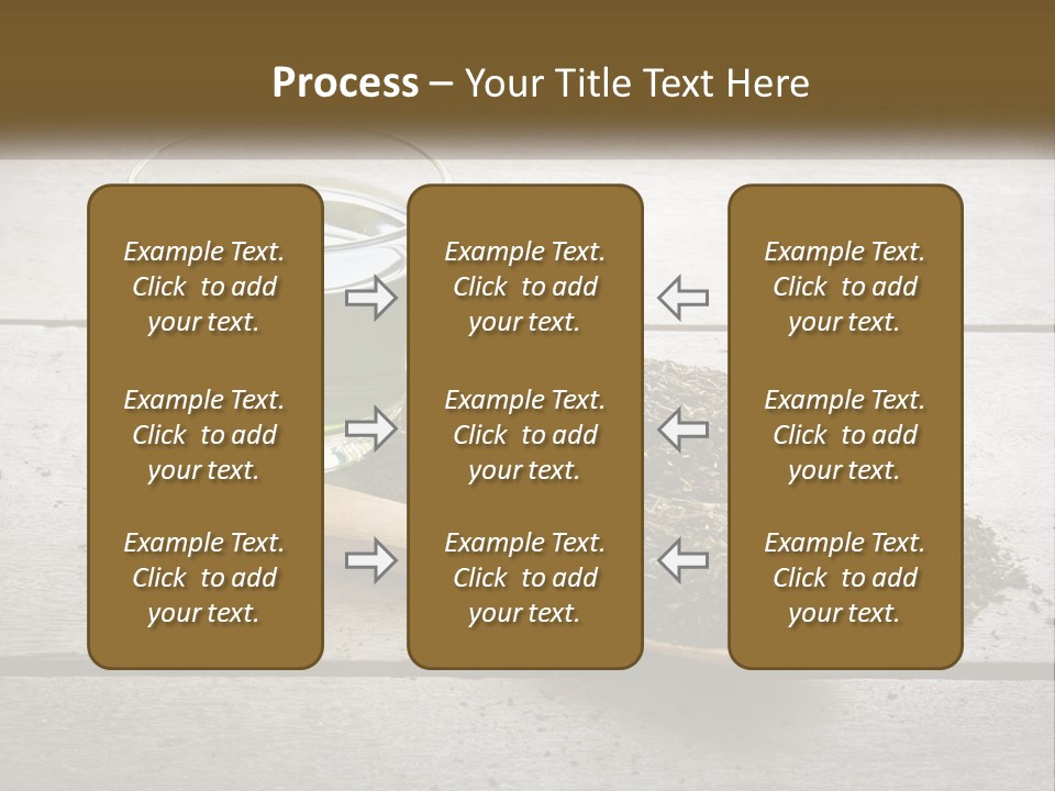Caucasian Standing Woman PowerPoint Template