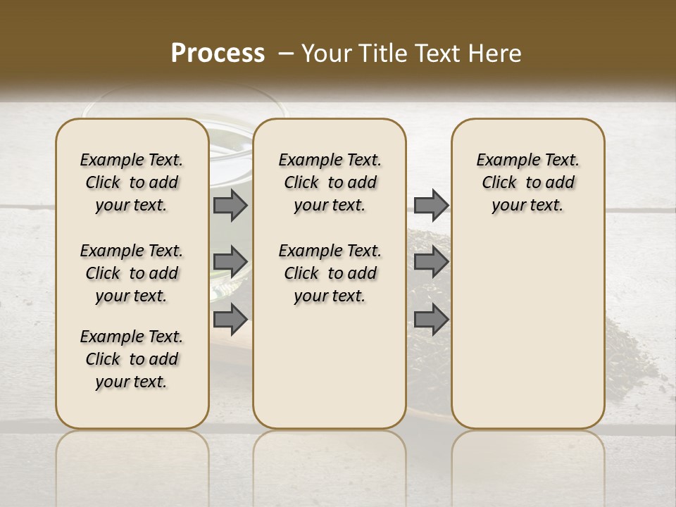 Caucasian Standing Woman PowerPoint Template