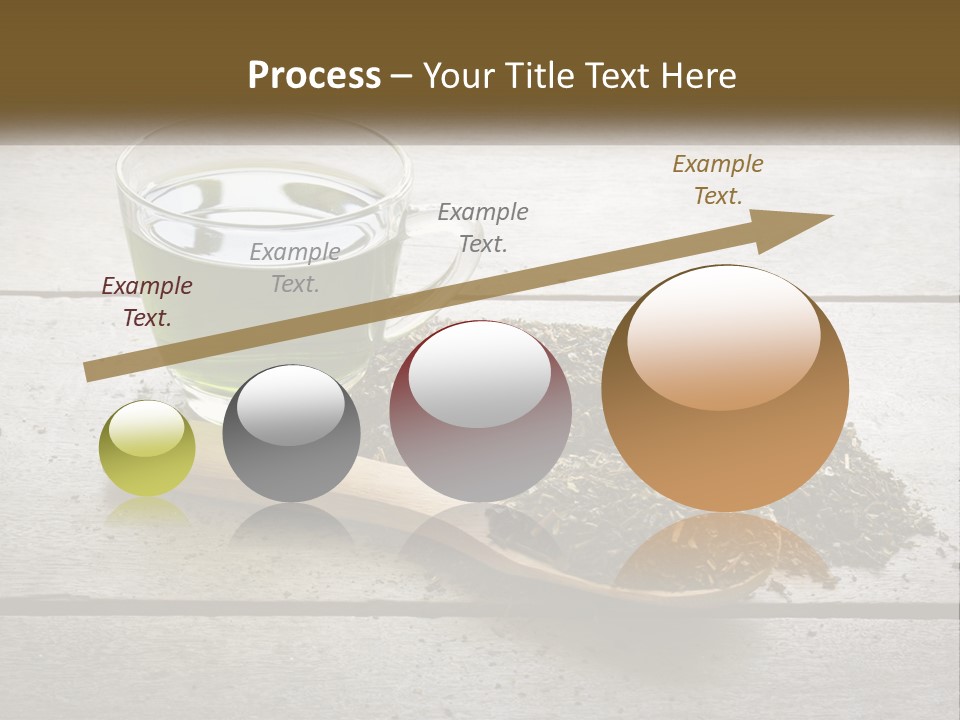 Caucasian Standing Woman PowerPoint Template