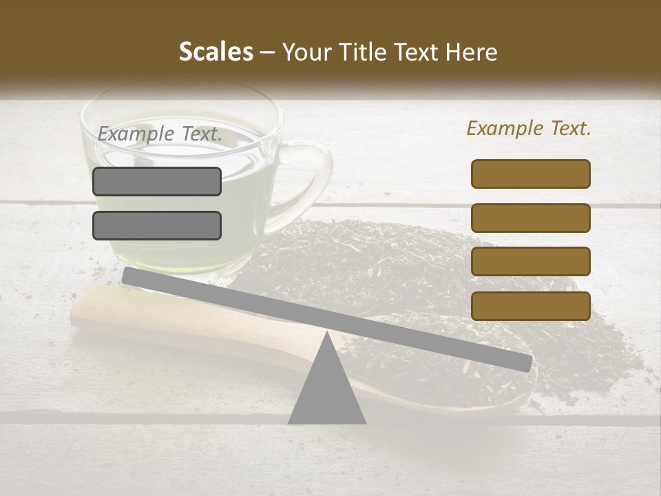 Caucasian Standing Woman PowerPoint Template