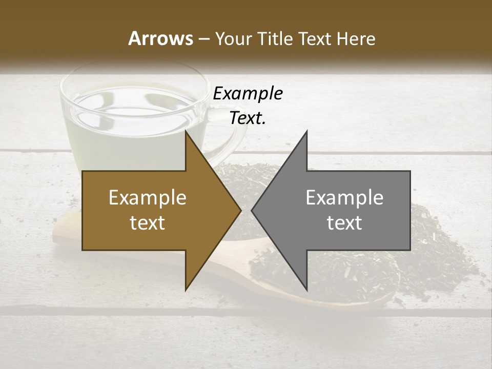 Caucasian Standing Woman PowerPoint Template