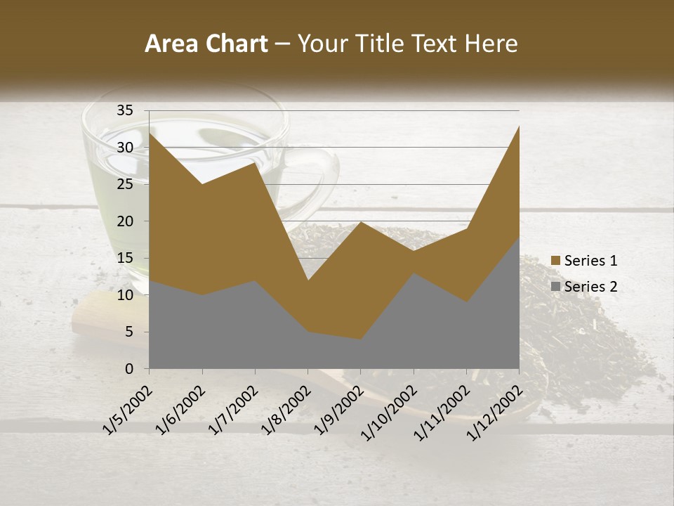 Caucasian Standing Woman PowerPoint Template