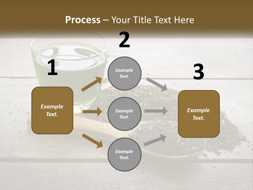 Caucasian Standing Woman PowerPoint Template