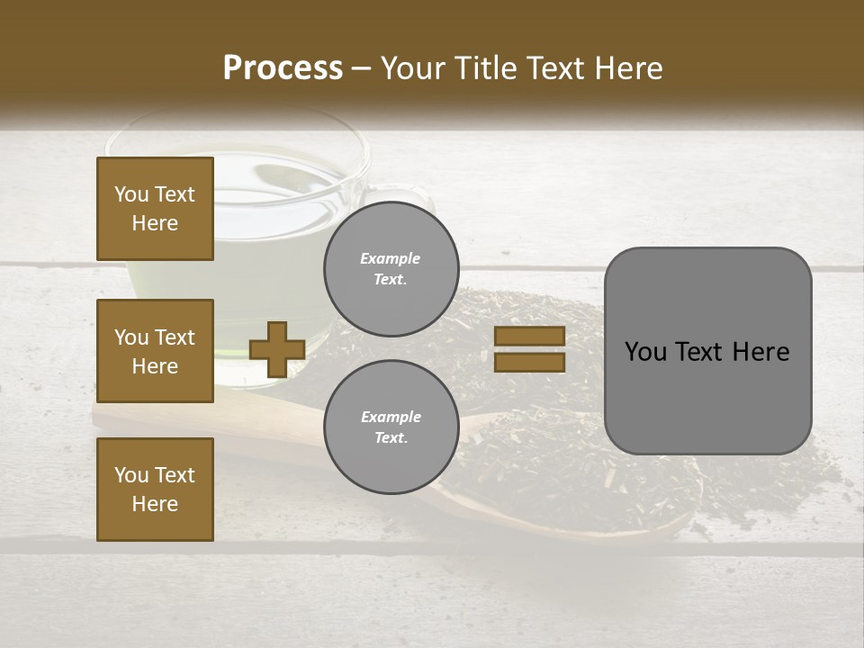 Caucasian Standing Woman PowerPoint Template