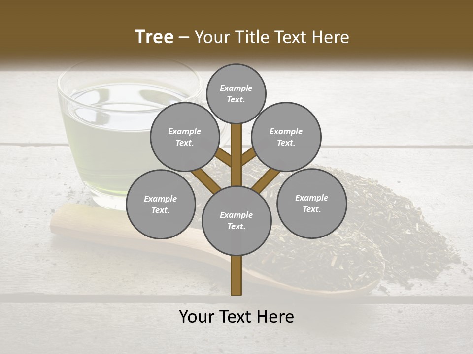 Caucasian Standing Woman PowerPoint Template