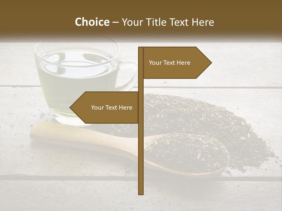 Caucasian Standing Woman PowerPoint Template