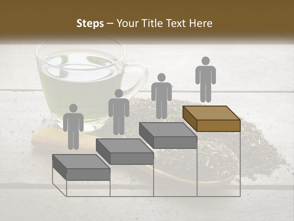 Caucasian Standing Woman PowerPoint Template