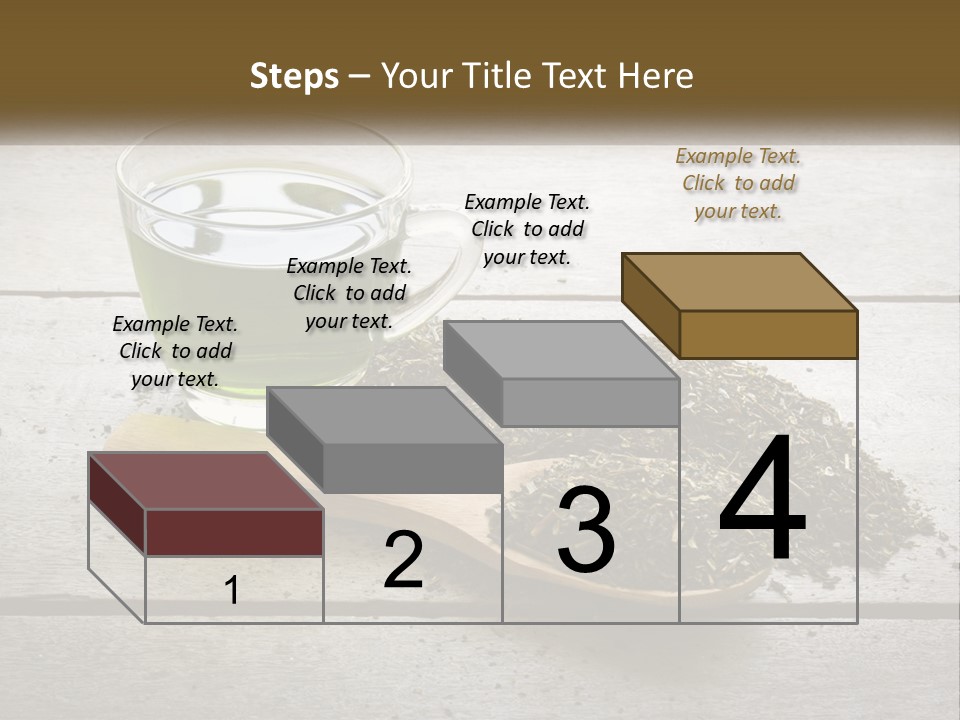 Caucasian Standing Woman PowerPoint Template