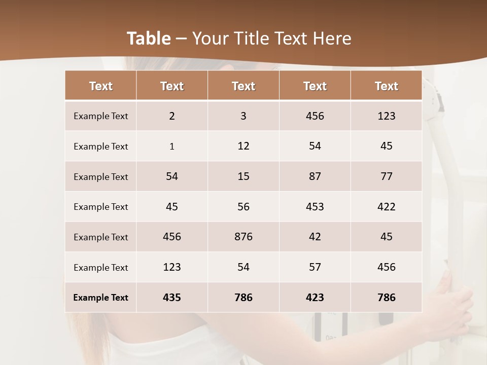 Parent Life Standing PowerPoint Template