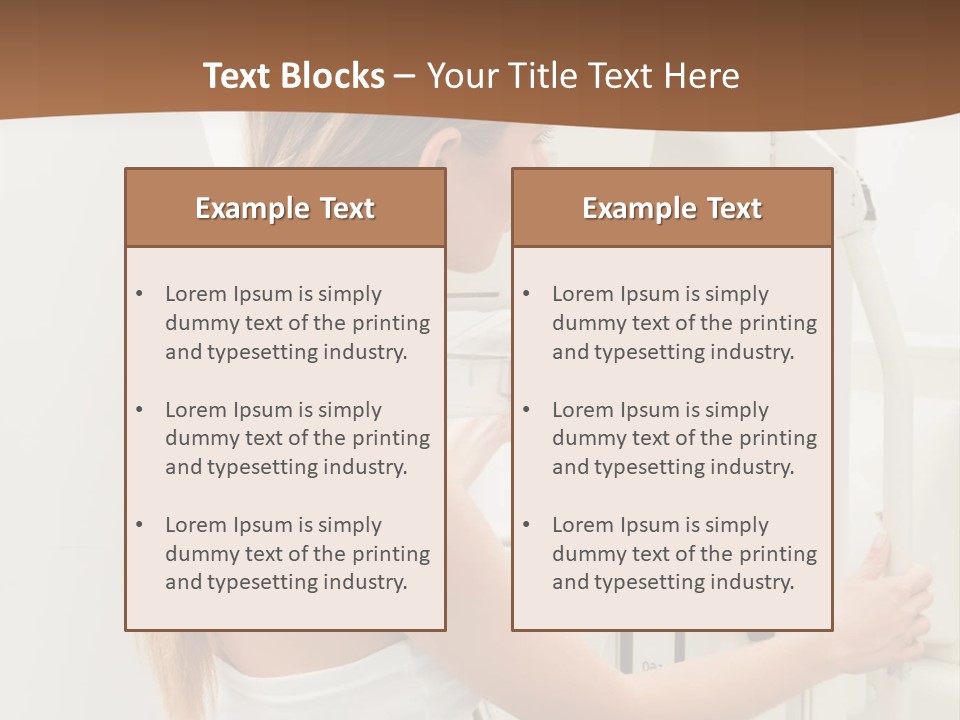 Parent Life Standing PowerPoint Template