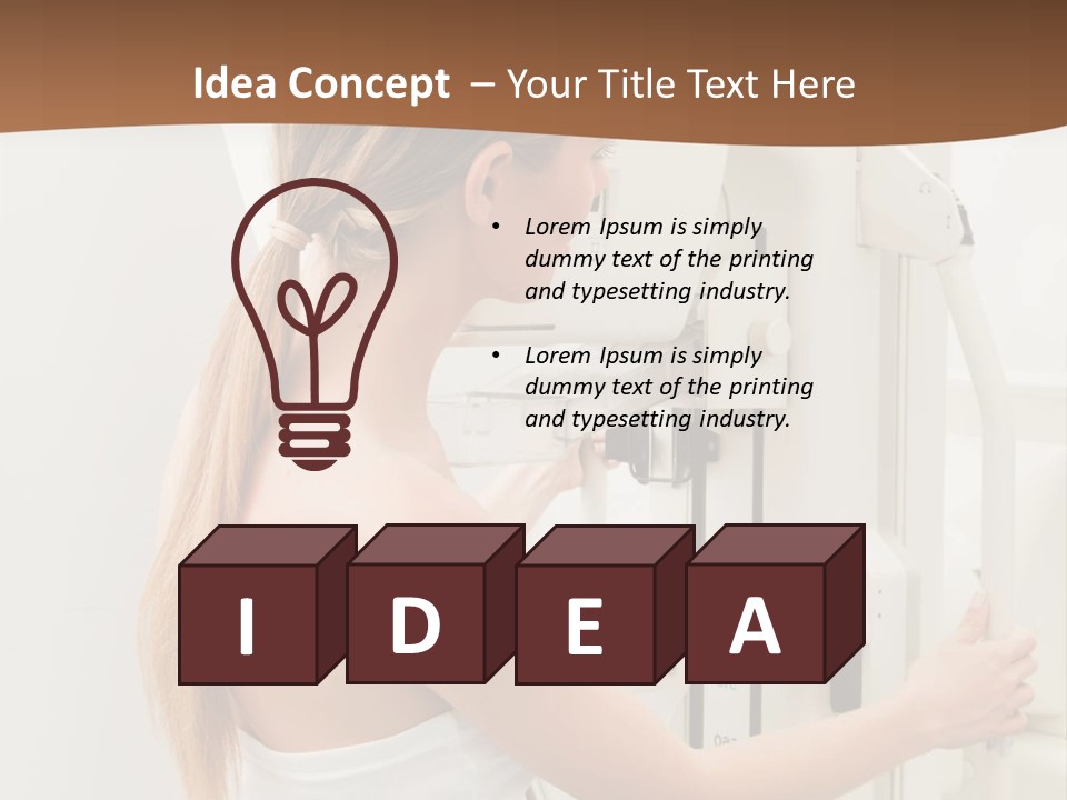 Parent Life Standing PowerPoint Template