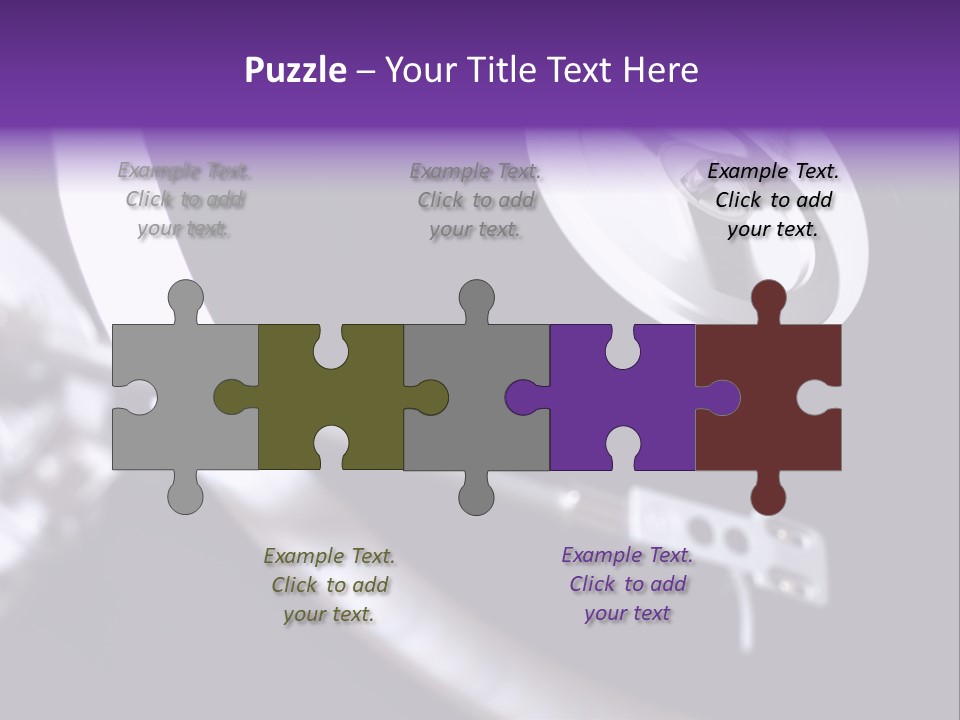 Sad Wave Elderly PowerPoint Template