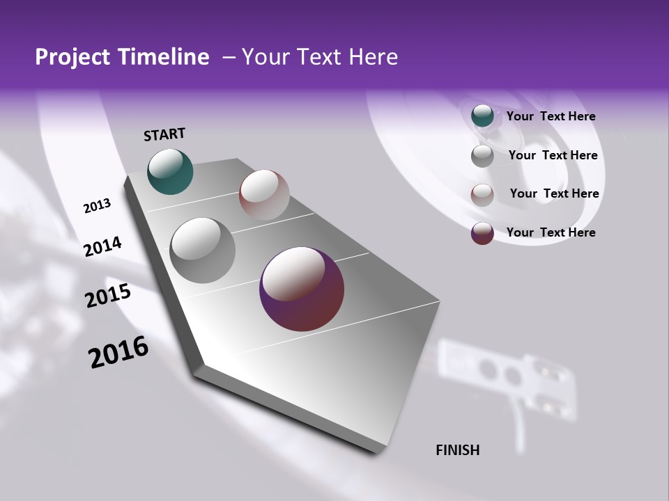 Sad Wave Elderly PowerPoint Template