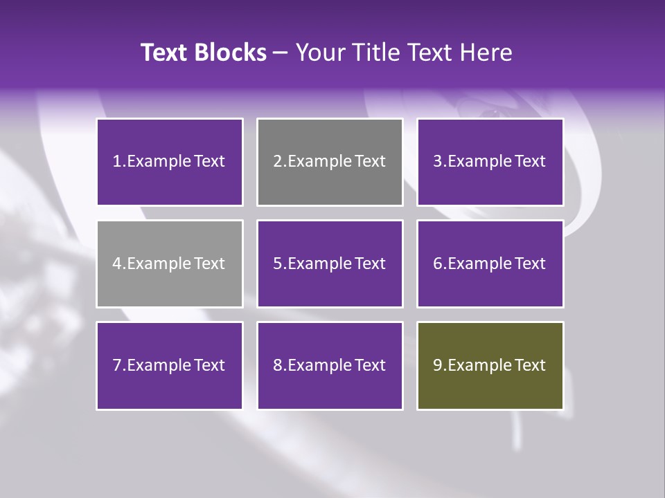 Sad Wave Elderly PowerPoint Template