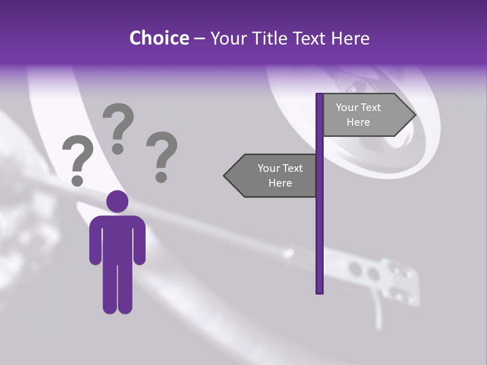 Sad Wave Elderly PowerPoint Template