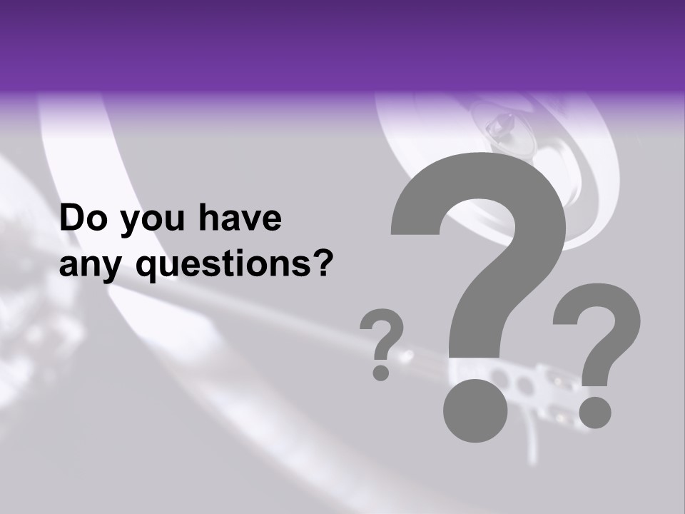 Sad Wave Elderly PowerPoint Template