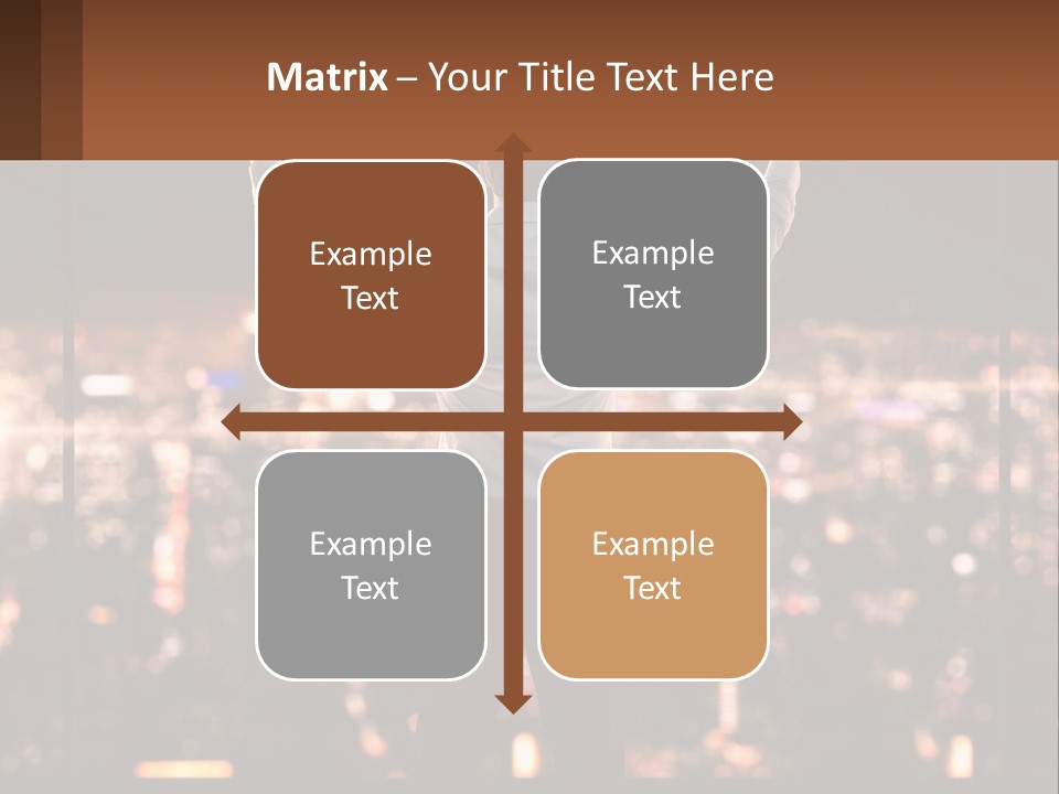 Coast Sunrise Sunset PowerPoint Template