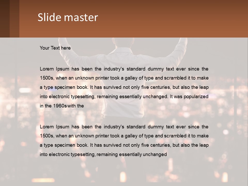 Coast Sunrise Sunset PowerPoint Template