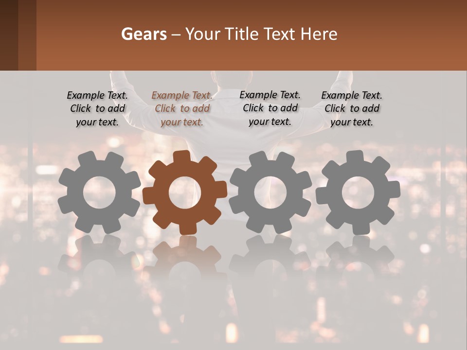 Coast Sunrise Sunset PowerPoint Template