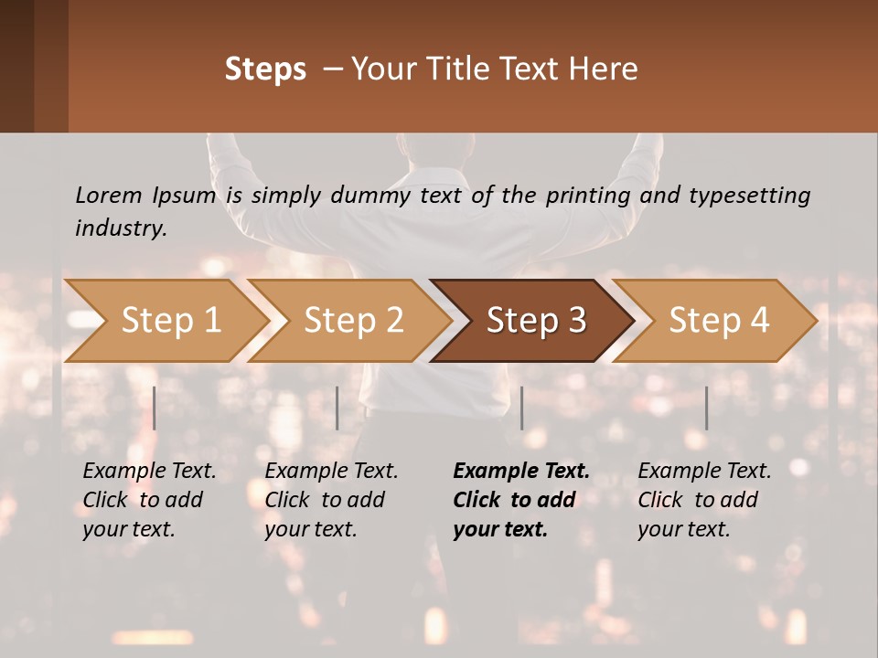 Coast Sunrise Sunset PowerPoint Template