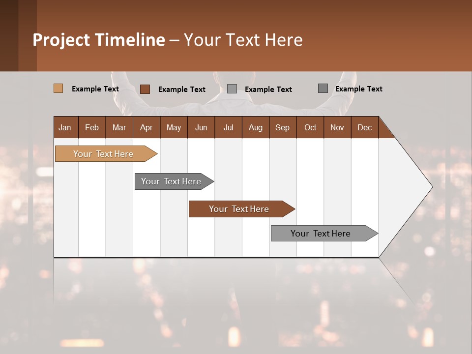 Coast Sunrise Sunset PowerPoint Template