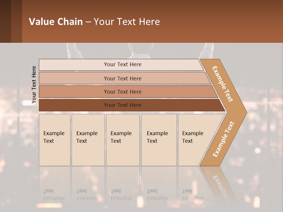 Coast Sunrise Sunset PowerPoint Template