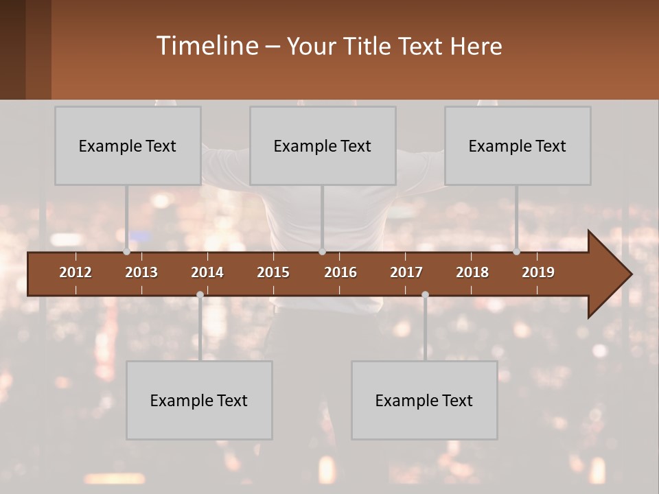 Coast Sunrise Sunset PowerPoint Template