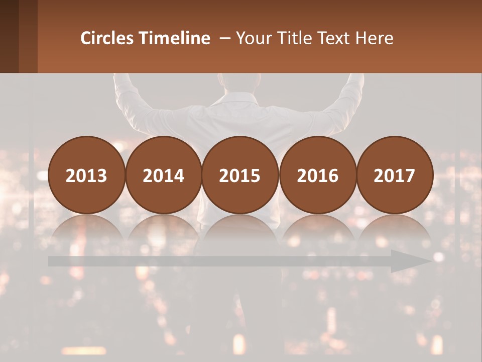 Coast Sunrise Sunset PowerPoint Template