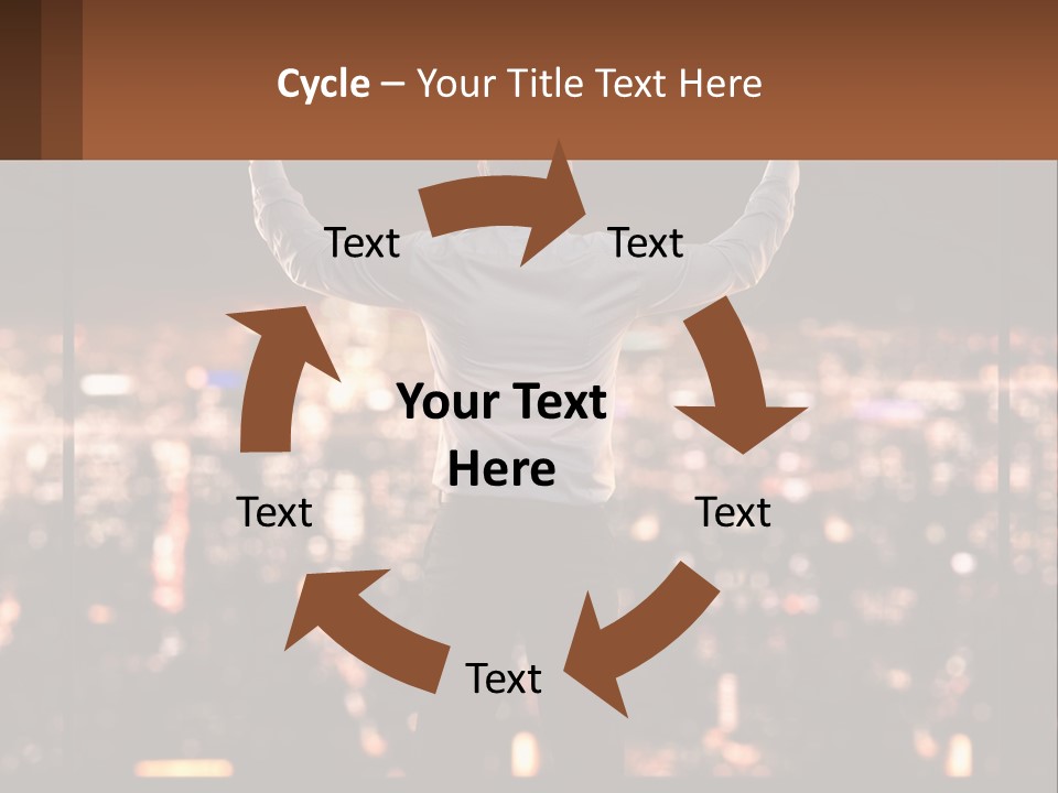 Coast Sunrise Sunset PowerPoint Template