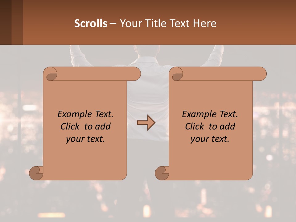 Coast Sunrise Sunset PowerPoint Template