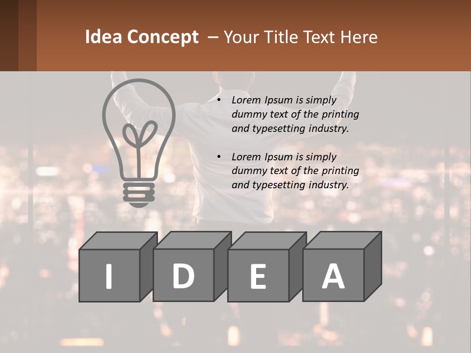 Coast Sunrise Sunset PowerPoint Template