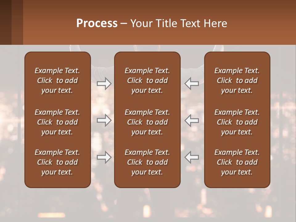 Coast Sunrise Sunset PowerPoint Template