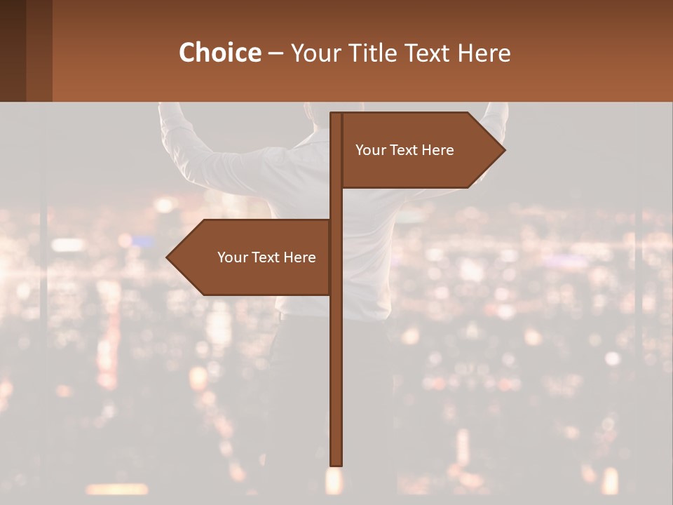 Coast Sunrise Sunset PowerPoint Template