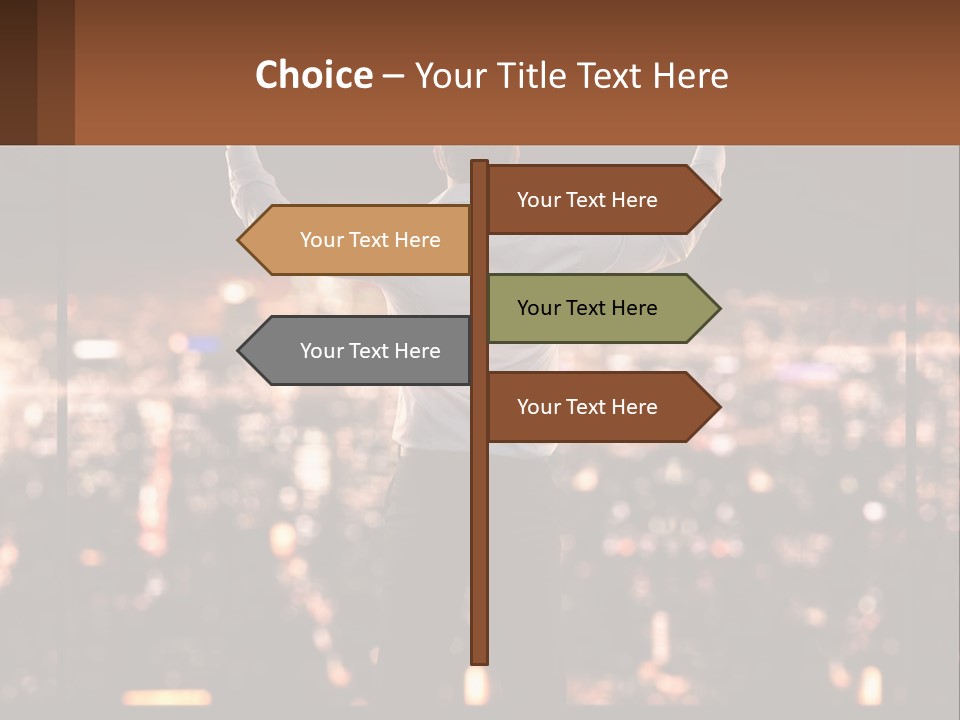 Coast Sunrise Sunset PowerPoint Template