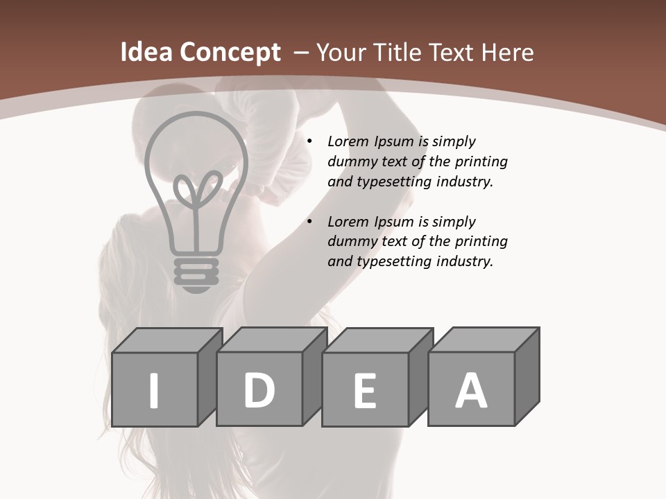 Wellness Sand Sunrise PowerPoint Template