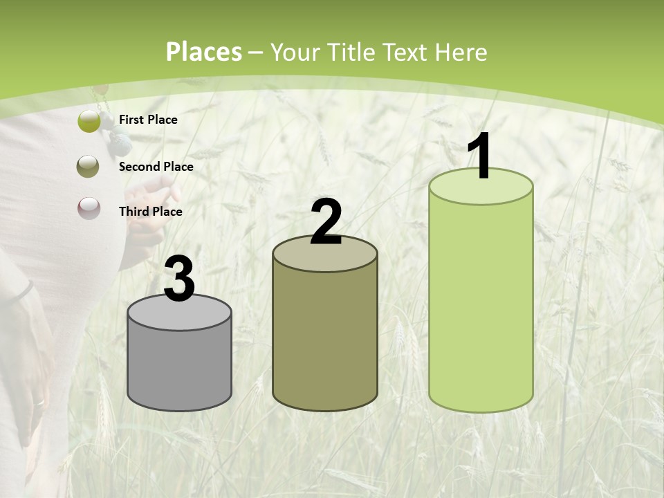 Standing Retirement Old PowerPoint Template