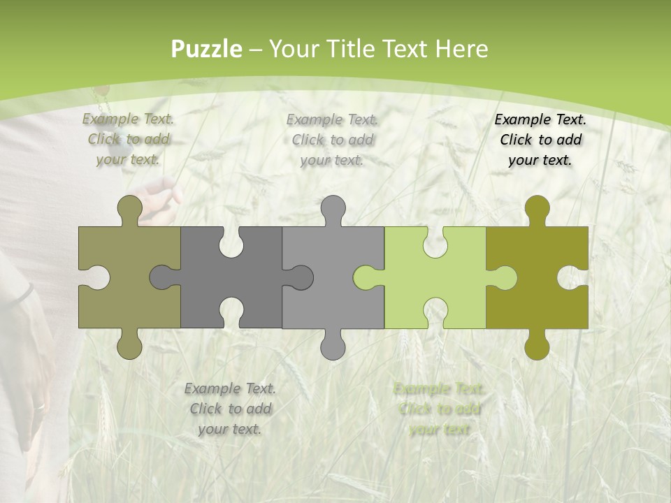 Standing Retirement Old PowerPoint Template