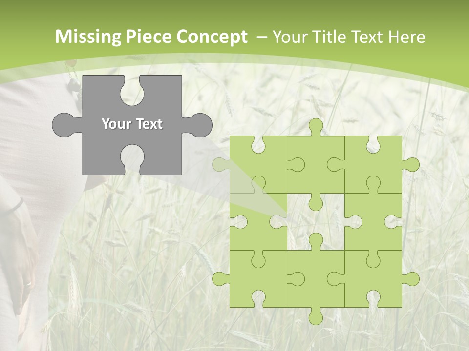 Standing Retirement Old PowerPoint Template