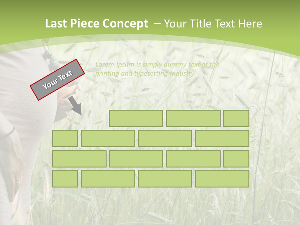 Standing Retirement Old PowerPoint Template