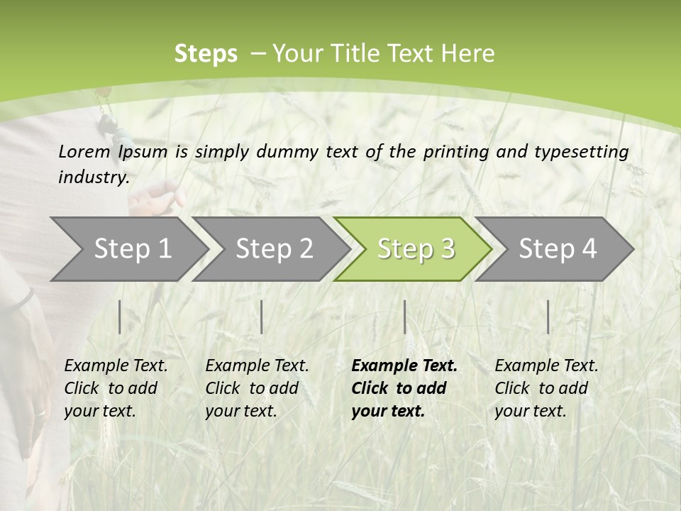 Standing Retirement Old PowerPoint Template