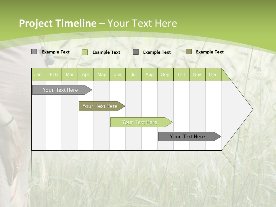 Standing Retirement Old PowerPoint Template