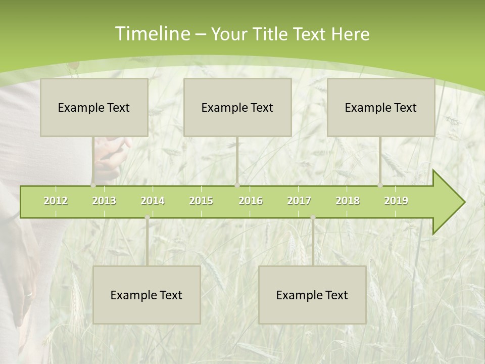 Standing Retirement Old PowerPoint Template