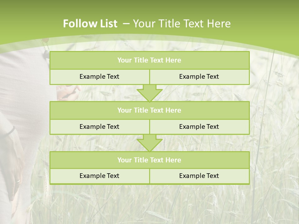 Standing Retirement Old PowerPoint Template