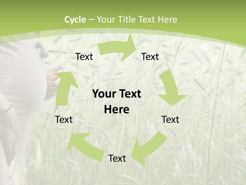 Standing Retirement Old PowerPoint Template